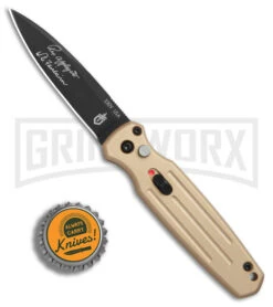 Gerber Mini Covert Coyote Brown Automatic Knife - Black Plain 11 Gerber Mini Covert Coyote Brown Automatic Knife - Black Plain -Grindworx Gerber Auto Mini Covert Auto coyote brown black BHQ 67401 jr bottlecap large