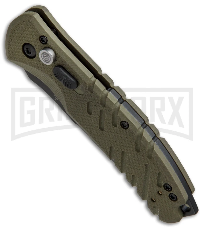 Gerber Propel Downrange OD Green Automatic Knife - Tanto Black 4 Gerber Propel Downrange OD Green Automatic Knife - Tanto Black - Image 2