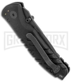 Gerber Propel Downrange Black Spring Assist Knife - Tanto Black Serr 8 Gerber Propel Downrange Black Spring Assist Knife - Tanto Black Serr -Grindworx Gerber SA Propel Downrange Black Black Serr 30 000845N BHQ 126233 jr side large