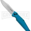 Kershaw Launch 7 Galyean Teal Automatic Knife - Stonewash Plain 1 Kershaw Launch 7 Galyean Teal Automatic Knife - Stonewash Plain -Grindworx Kershaw Galyean Launch 7 Auto Teal SW 7900TEALSW BHQ 92521 jr large