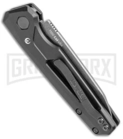 Kershaw Launch 11 Black Aluminum Automatic Knife - Blackwash Plain 9 Kershaw Launch 11 Black Aluminum Automatic Knife - Blackwash Plain -Grindworx Kershaw Launch 11 Auto Black Aluminum Blackwash 7550 BHQ 105982 jr side large