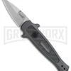 Kershaw Launch 12 CA Legal Black Automatic Knife - Stonewash Plain 1 Kershaw Launch 12 CA Legal Black Automatic Knife - Stonewash Plain -Grindworx Kershaw Launch 12 Call Legal Stiletto Auto Grey KER7130GRYSW BHQ 114624 jr large