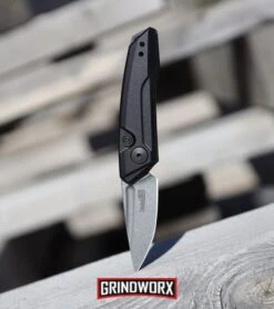 Kershaw Launch 9 Black Automatic Knife CA Legal - Stonewash Plain 12 Kershaw Launch 9 Black Automatic Knife CA Legal - Stonewash Plain -Grindworx Kershaw Launch 9 Automatic Knife Black Working Finish 7250 BHQ 94066 kp wood web large