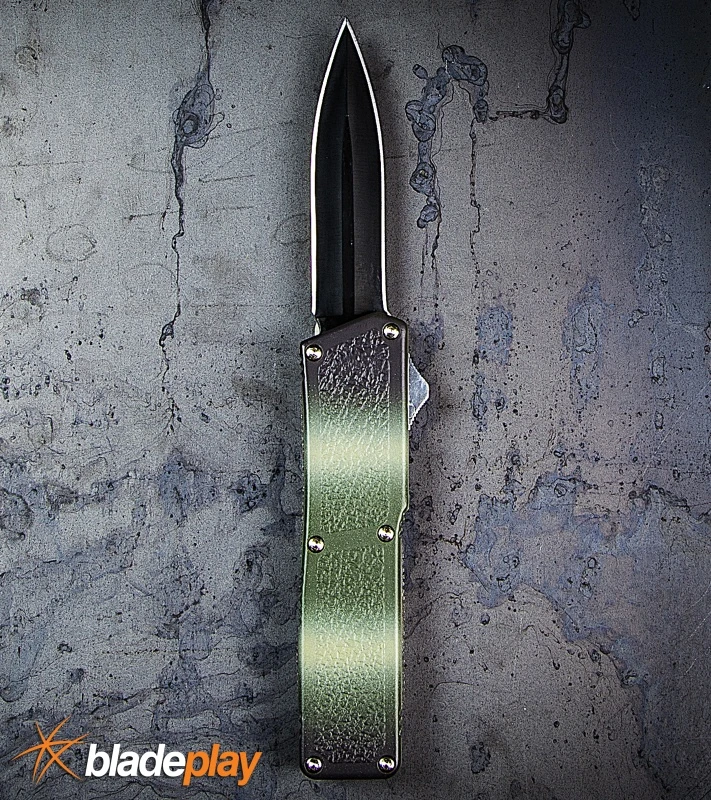 Lightning Camo D/A OTF Automatic Knife - Black Dagger 5 Lightning Camo D/A OTF Automatic Knife - Black Dagger - Image 3