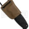 Linos Kydex Boker Kalashnikov Neck Sheath W/ Black Cord - Coyote Brown -Grindworx Linos Kydex Sheath for Boker Kalashnikov Neck Cord Coyote Brown BHQ 68497 er large
