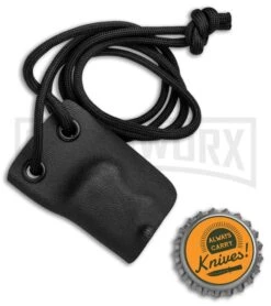 Linos Kydex Boker Mini Kalashnikov Neck Sheath With Black Cord -Grindworx Linos Kydex Sheath for Boker Mini Kalashnikov Neck Cord BHQ 79745 jr bottlecap large