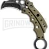 Mantis Vuja De Desert G-10 Balisong Karambit Butterfly Knife - Black SW Plain 2 Mantis Vuja De Desert G-10 Balisong Karambit Butterfly Knife - Black SW Plain -Grindworx Mantis Vuja De Balisong Karambit Crossover Desert Tan G 10 Black SW MANMK4DTSW BHQ 56613 jr large