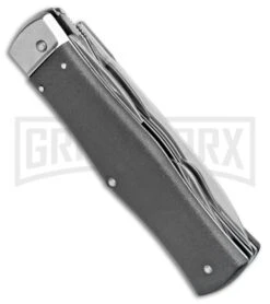 Mikov 241 Predator Black Multi-Tool Automatic Knife - Satin Plain -Grindworx Mikov 241 Predator Multi Tool Auto Black Satin BHQ 109092 jr side large