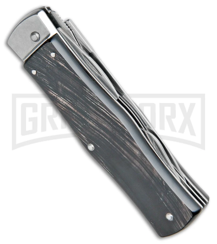 Mikov 241 Predator Buffalo Horn Multi-Tool Automatic Knife - Polish Plain 5 Mikov 241 Predator Buffalo Horn Multi-Tool Automatic Knife - Polish Plain - Image 3