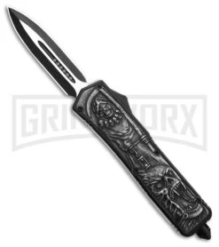 Grim Reaper / Banshee Automatic OTF Knife - Dagger Two Tone Plain
