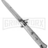 AGA Campolin 15" Italian Stiletto Marble Ring Pull Automatic Knife - Bayonet 2 AGA Campolin 15" Italian Stiletto Marble Ring Pull Automatic Knife - Bayonet -Grindworx aga campolin 15in cookies n cream ring pull bayo bp 18064 cm large