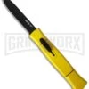 AKC 077 Concord Yellow OTF Automatic Knife - Black Plain 1 AKC 077 Concord Yellow OTF Automatic Knife - Black Plain -Grindworx akc 077 otf yellow black plain cm large