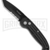 Boker Magnum Black Automatic Knife - Tanto Black Serr 1 Boker Magnum Black Automatic Knife - Tanto Black Serr -Grindworx boker magnum 01bo018 Black Serr BHQ 4647 jr large 1