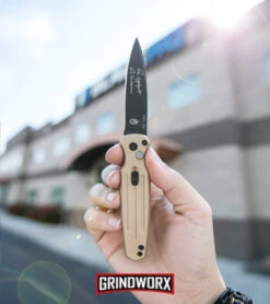 Gerber Mini Covert Coyote Brown Automatic Knife - Black Plain 10 Gerber Mini Covert Coyote Brown Automatic Knife - Black Plain -Grindworx gerber mini covert coyote 30 001396 BHQ 67401 dl large