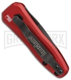 Kershaw Launch 4 Red Automatic Knife CA Legal - Black Plain 4TH18 10 Kershaw Launch 4 Red Automatic Knife CA Legal - Black Plain 4TH18 -Grindworx kershaw launch 4 red 7500RDBLK BHQ 37822 er side large