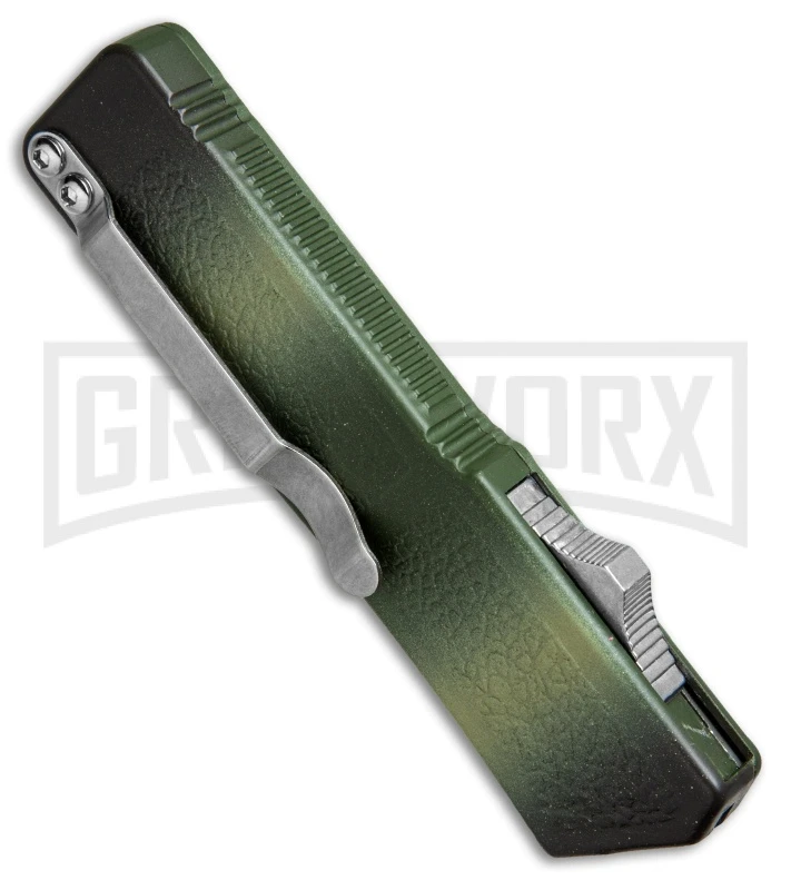 Lightning Camo D/A OTF Automatic Knife - Black Dagger 4 Lightning Camo D/A OTF Automatic Knife - Black Dagger - Image 2