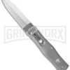 Mikov 241 Predator ABS Silver Automatic Leverlock Knife - Satin Plain 1 Mikov 241 Predator ABS Silver Automatic Leverlock Knife - Satin Plain -Grindworx mikov gray cm large