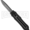 Schrade SCHOTF Assisted Opening OTF Knife - Drop Point Gray Plain 2 Schrade SCHOTF Assisted Opening OTF Knife - Drop Point Gray Plain -Grindworx shrade out the front schotf black large